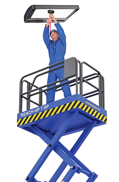 Electric scissor lift products by Manlift.