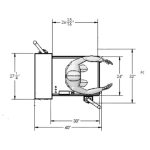 Stainless Steel Push-Around Manlifts (Cleanroom) 1 Stainless Steel Push-Around Manlifts (Cleanroom)