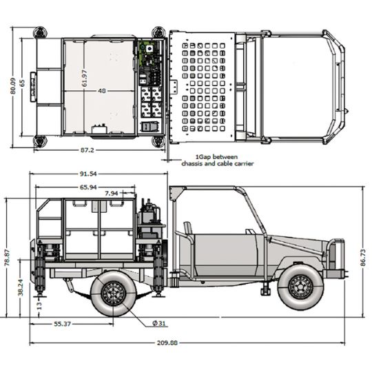 Truck Mounted Manlifts 2 Truck Mounted Manlifts