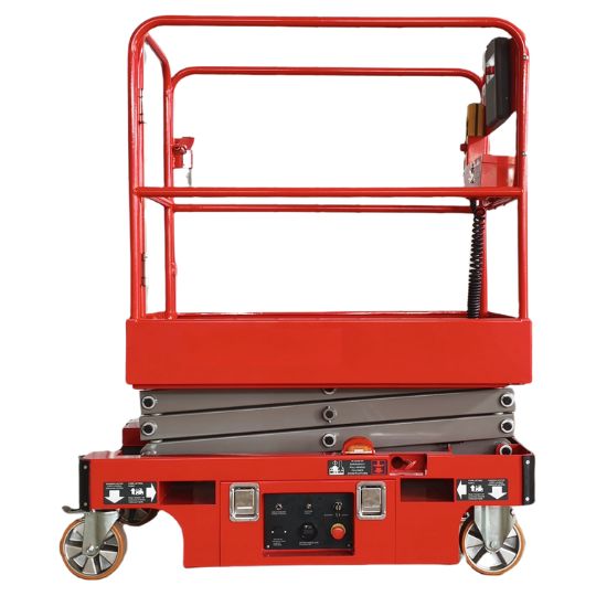 Push Around Scissor Lift
